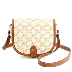 Celine Folco Bag  AB White Shoulder
